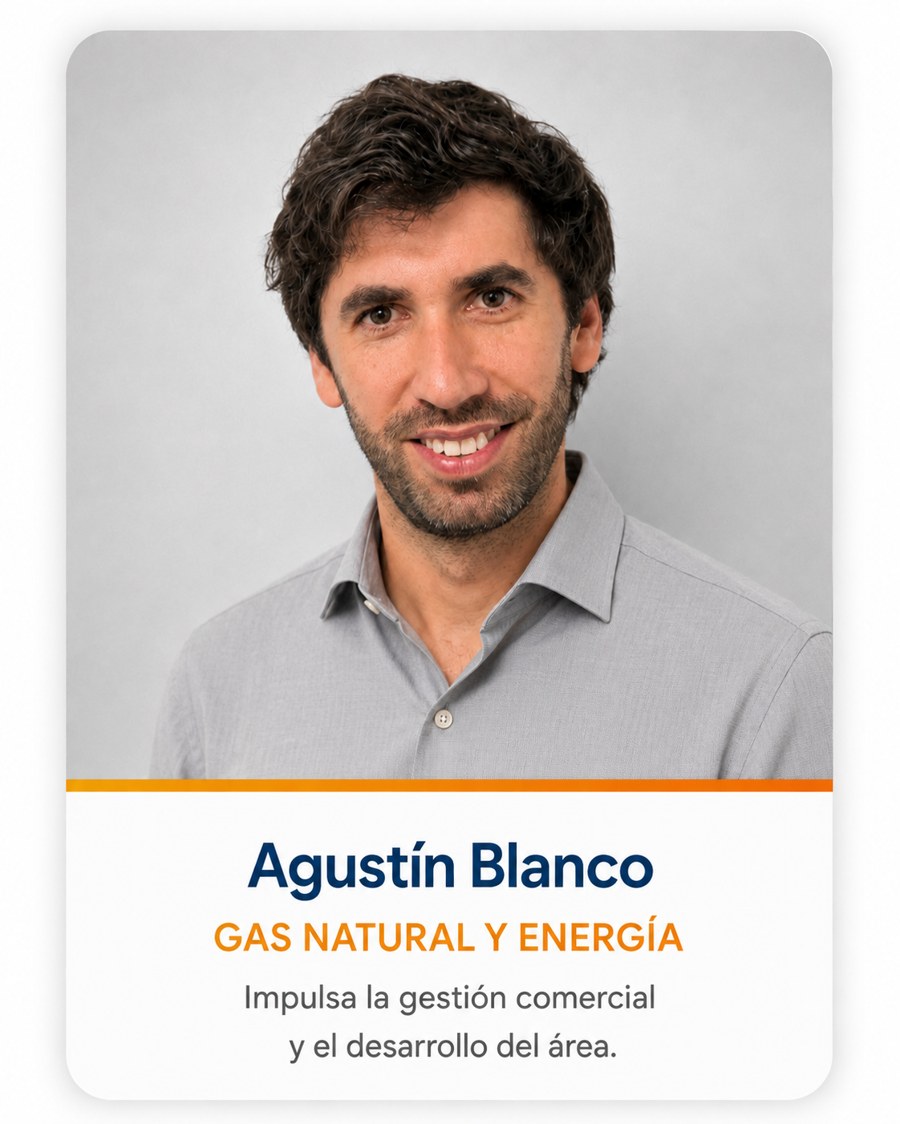 Agustín Blanco — Gas Natural y Energía