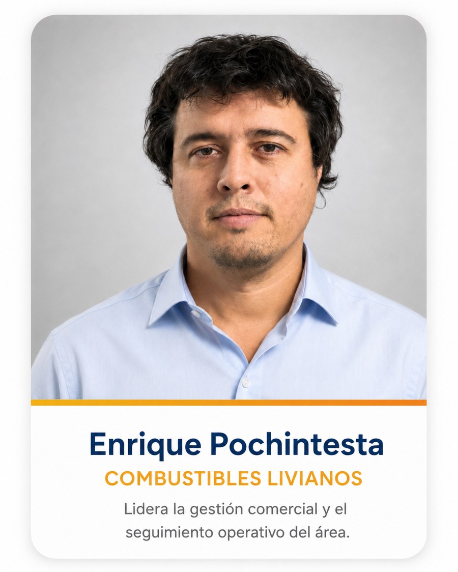 Enrique Pochintesta — Combustibles Livianos
