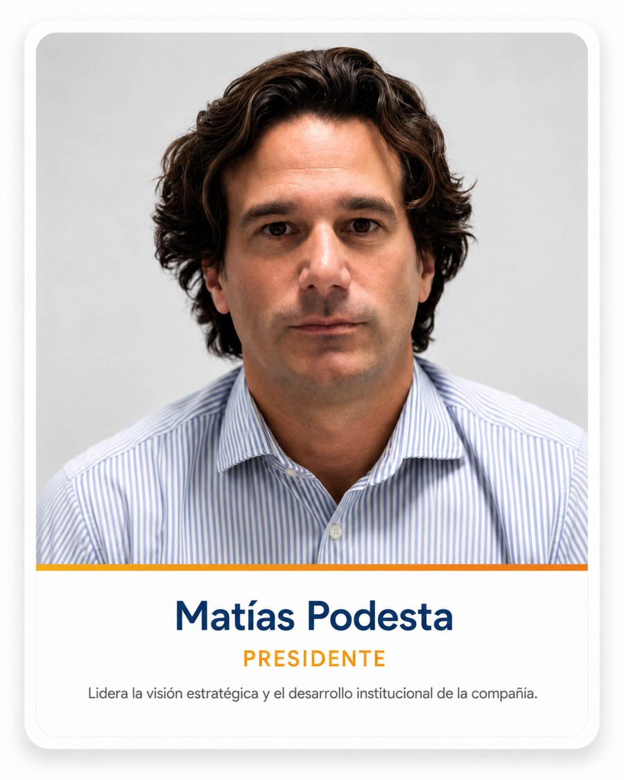 Matías Podesta — Presidente